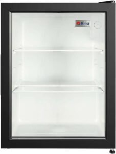 أفضل ثلاجة عرض بباب زجاجي سعة 76 لترًا BRD-76L - افضل ثلاجة صغيرة