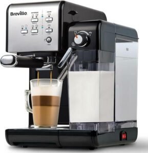 ماكينة تحضير القهوة Breville One-Touch CoffeeHouse VCF107 باللون الأسود