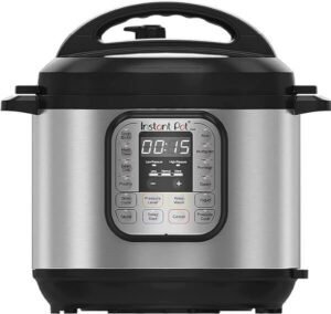 قدر الضغط الكهربائي الذكي Instant Pot Duo 8 سعة 8 لتر، 7 في 1، 1200 واط، INP-113-0007-01 (أفضل أنواع حلل الضغط الكهربائية)