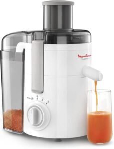 MOULINEX Juicer Fruitelia Juice Extractor 350W JU370127 - افضل انواع عصارات الفواكه