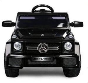 سيارة مرسيدس AMG كهربائية للأطفال باللون الأسود
