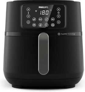 فيليبس Airfryer 5000 Series XXL متصل 7.2 لتر 6 في 1 HD9285-94 (افضل قلاية هوائية فيليبس)