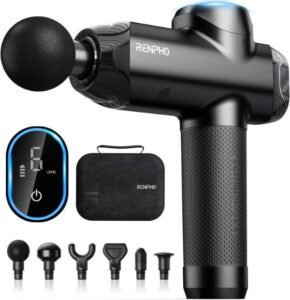 مسدس تدليك الأنسجة العميقة RENPHO Power Upgrade (أفضل نوع مسدس مساج)